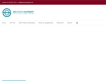 Tablet Screenshot of drandreasargent.com